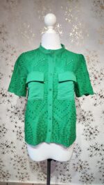 Camisa Verde bordado