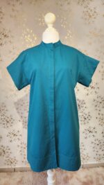 Vestido azul turquesa
