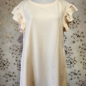 Vestido beige olanes