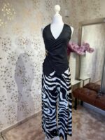 Pantalon estampado cebra